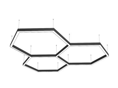 Luminária pendente dimmable de alumínio PROFILE HEXA 3.1 KEYLIGHT