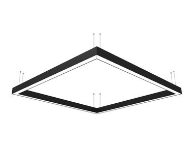 Luminária pendente LED de alumínio PROFILE SQUARE UD KEYLIGHT