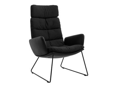 Sled base armchair with armrests ARVA LOUNGE KFF