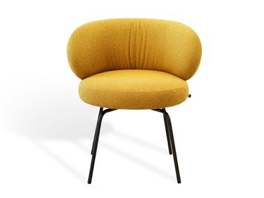 Gepolsterter Drehstuhl aus Stoff YES KFF