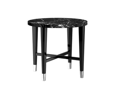 Tavolino rotondo in marmo KIRON | Tavolino in marmo