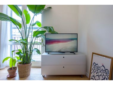 CONTAINERS Aluminium and wood chest of drawers By KRIPTONITE