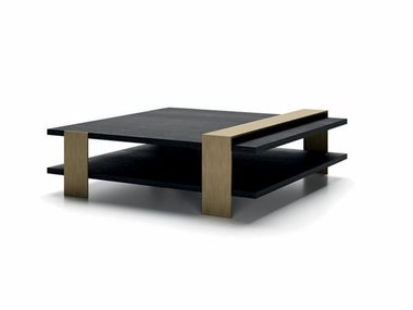 Mesa de centro baixa retangular de madeira KYOTO Dall'Agnese