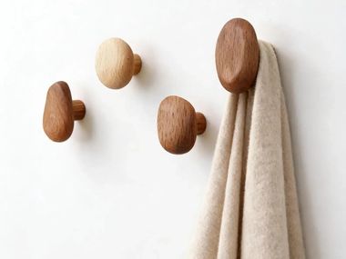 Solid wood coat rack VERONA STONE Kaimok