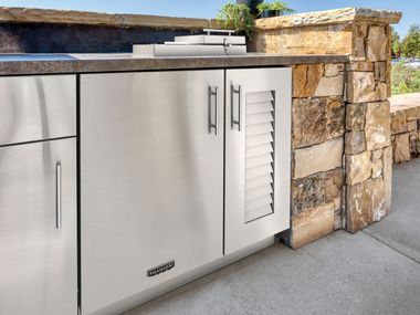 Cocina para exteriores de acero inoxidable K-SMOKE Kalamazoo