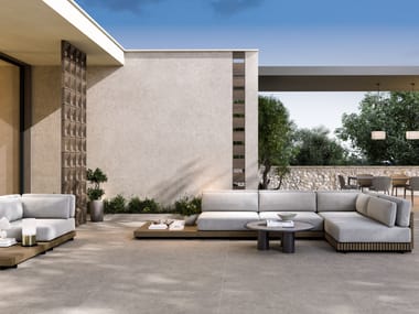 Kaleseramik, CALCARIO Pavimento/rivestimento in gres porcellanato effetto pietra per interni ed esterni