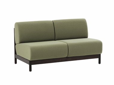 Sofá modular de tela de 2 plazas SOIGNE' Karl Andersson