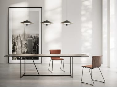 Karman, ASSO Lampada a sospensione a LED in alluminio