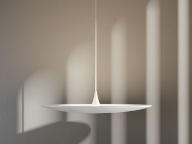 Lampada a sospensione a LED in alluminio BLANCO PURO Karman