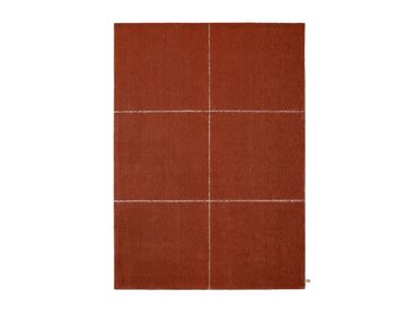 Hand tufted rug in pure wool  TILES SLAB Kasthall