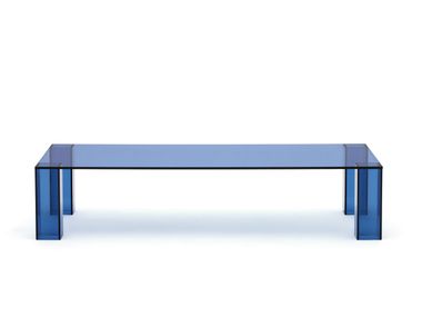 Rectangular tempered glass coffee table ADULARIA Kave Home
