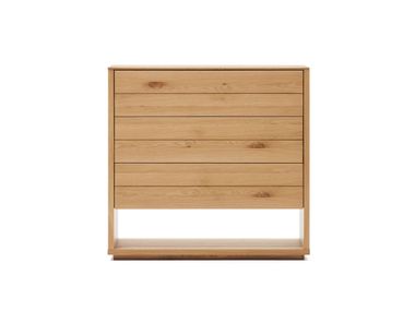 Wood veneer chest of drawers ALGUEMA Kave Home