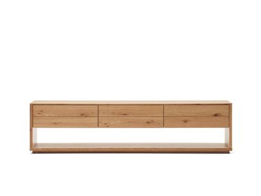 TV-Möbel aus Holzfurnier mit Schubladen ALGUEMA Kave Home
