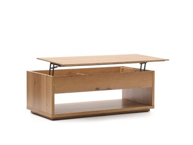 Height-adjustable rectangular coffee table ALGUEMA Kave Home