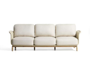 3 seater garden sofa with removable cover ALIPA Kave Home