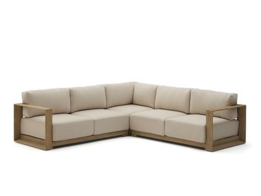 5 seater corner garden sofa AMBRA Kave Home