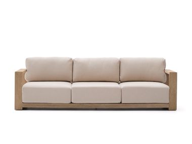 Straight 3 seater garden sofa AMBRA Kave Home