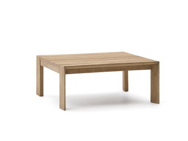 Square acacia garden side table AMBRA Kave Home