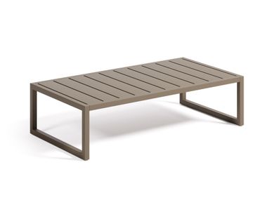 Rectangular aluminium garden side table COMOVA Kave Home