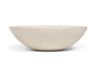 Countertop terrazzo washbasin DELINA Kave Home