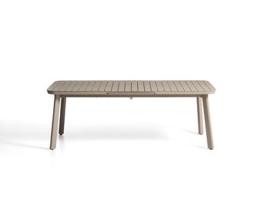 Rectangular extending aluminium garden table IZOLA Kave Home