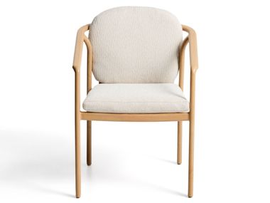 Sedia da giardino impilabile con braccioli SIRTE Kave Home