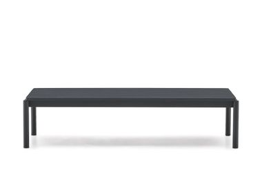 Rectangular aluminium garden side table SORELLS Kave Home