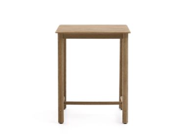Square acacia high table SORI Kave Home