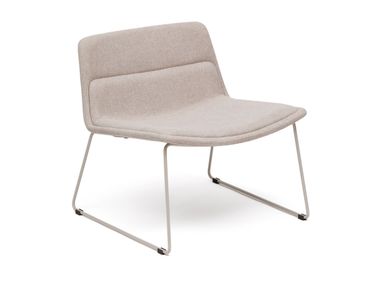 Sled base armchair without armrests ZAHARA Kave Home