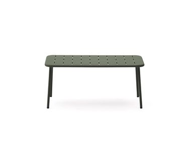 Mesinha de jardim retangular de aço galvanizado ZIVIA Kave Home