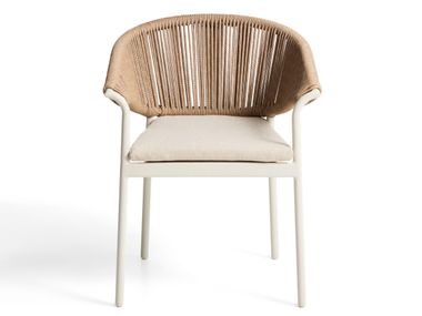 Stackable garden chair with armrests ZUARA Kave Home