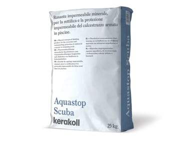 Kerakoll, AQUASTOP SCUBA Rasante impermeabile minerale eco-compatibile