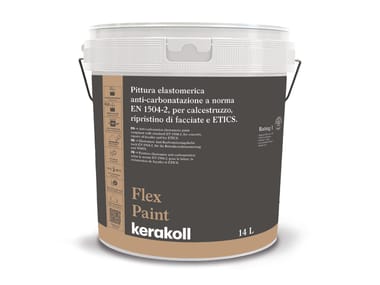 Kerakoll, FLEX PAINT Pittura elastomerica per il ripristino di facciate ed ETICS