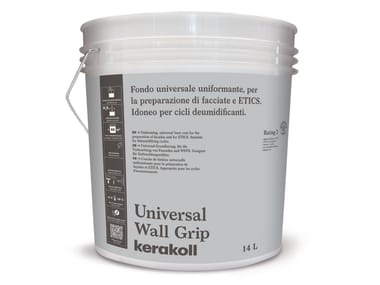 Kerakoll, UNIVERSAL WALL GRIP Fondo universale uniformante per la preparazione di facciate