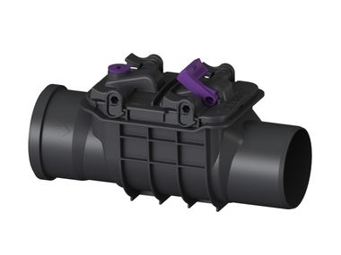 Double-flap non-return valve STAUFIX Kessel