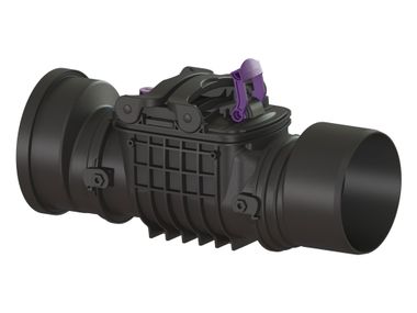 Backflow prevention valve with double flap STAUFIX Kessel