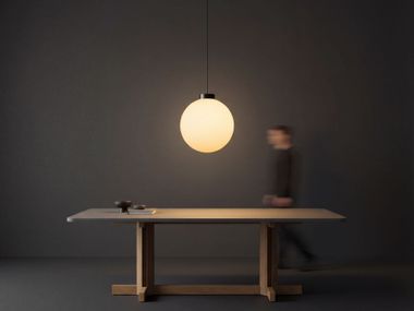Polyethylene pendant lamp GLOBO Kettal