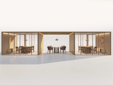 Office booth HUB WALK THROUGH Kettal
