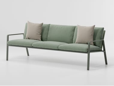 Divano da giardino in tessuto a 3 posti PARK LIFE Kettal