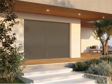 Motorized extruded aluminium roller shutter ALIKA PLANA Kikau