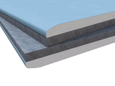 Knauf Italia, DIAMANT® PHONO 33 mm Lastra accoppiata a pannello isolante in fibra di poliestere per isolamento acustico