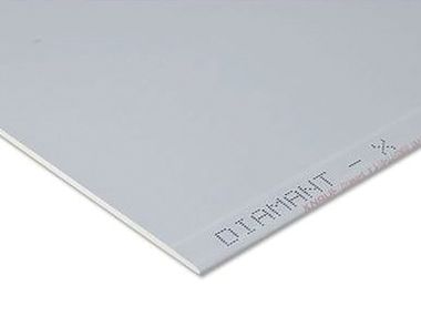 Lastra in gesso rivestito con fibre minerali per pareti intelaiate di legno DIAMANT X 12,5 mm Knauf Italia