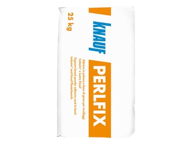 Knauf Italia, PERLFIX Adesivo a base di gesso per fissaggio di lastre