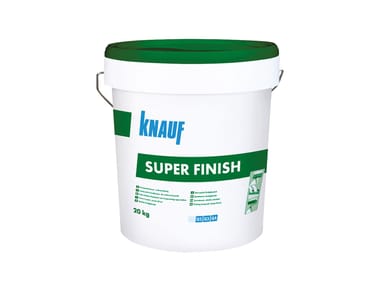 Knauf Italia, SUPER FINISH Stucco pronto in pasta a base gesso per la rasatura delle lastre in cartongesso