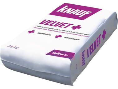 Knauf Italia, VELVET+ Finitura liscia a base di gesso alabastrino
