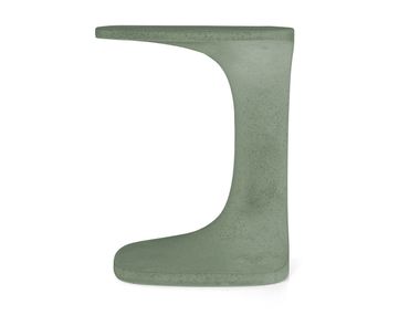 Square cement coffee table FONT Kristalia
