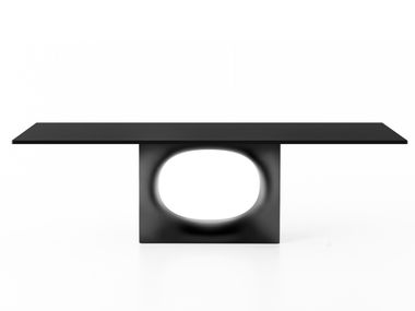 Rectangular living room table HOLO Kristalia