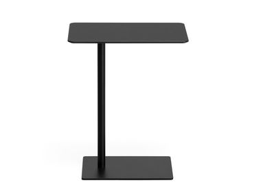 Rectangular metal side table LIBRIO Kristalia
