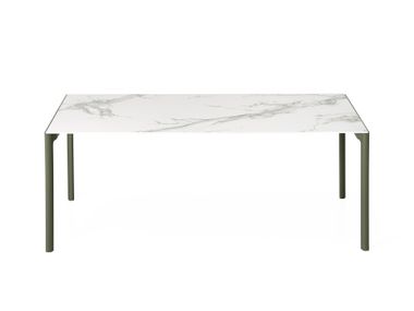 Tavolo da giardino rettangolare allungabile in Dekton® MAKI OUTDOOR Kristalia