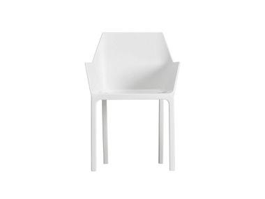 Stackable polypropylene chair MEM Kristalia